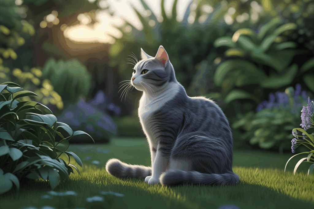 Canva AI　で生成した猫のAI画像