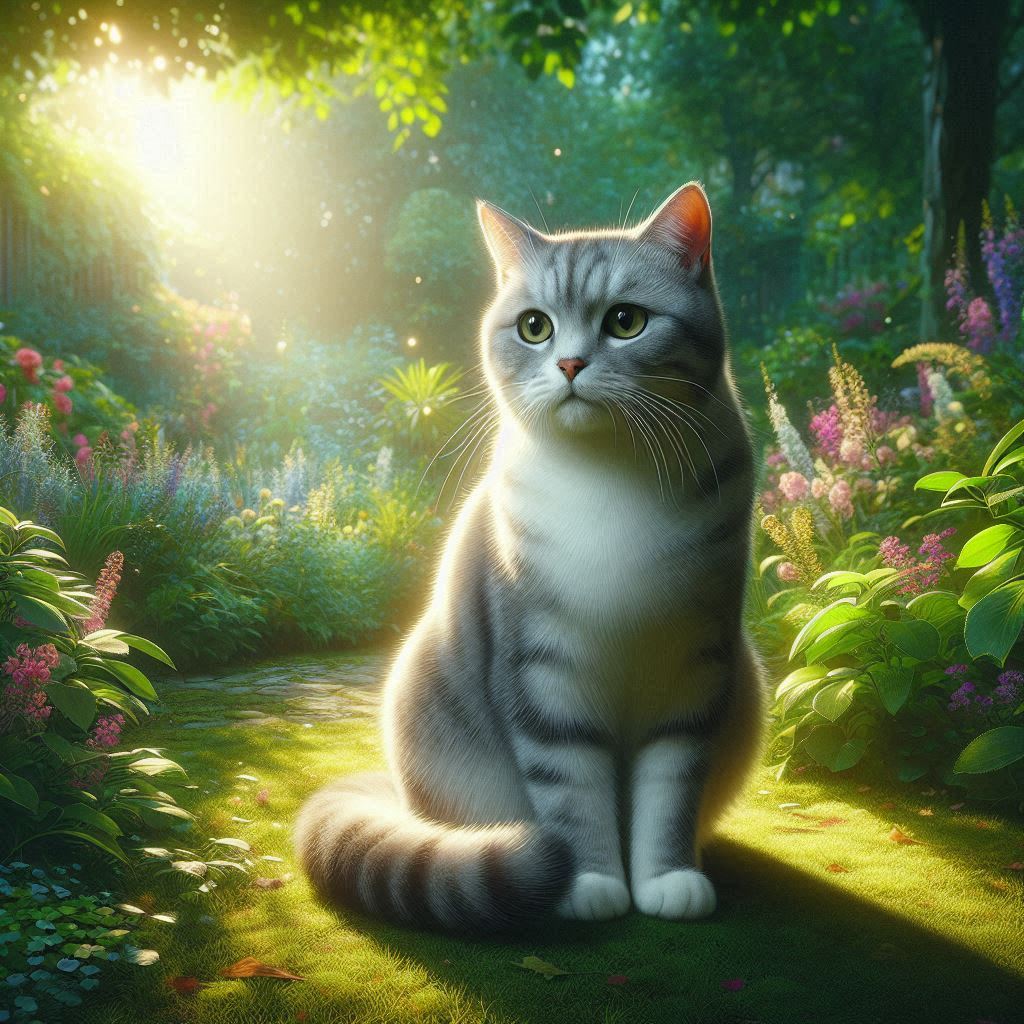 Bing Image Creator　で生成した猫のAI画像